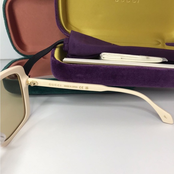 New Authentic GUCCI sunglasses GG0567SAN 006 I Love You - Picture 10 of 11